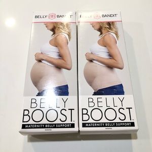 NWT 2pc Belly Bandit Belly Boost Pregnancy Wrap